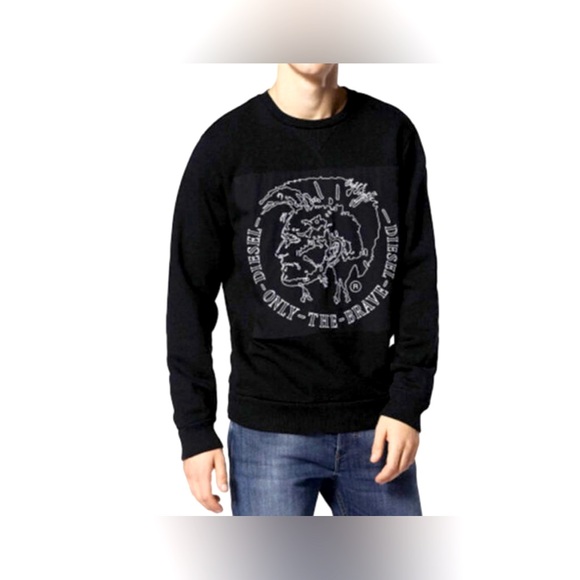 Diesel “Only the Brave” Sweatshirt - Size Large NWT - Picture 2 of 4